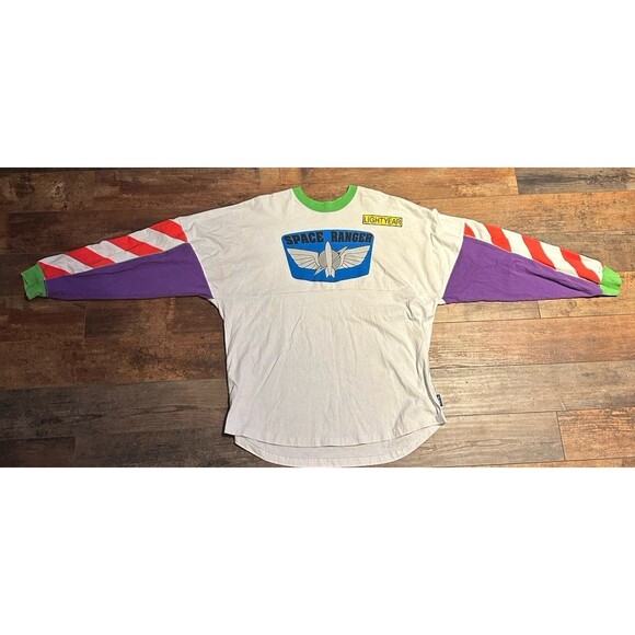Disney Buzz Lightyear To Infinity Toy Story Spirit Jersey Adult Size Large - Picture 1 of 4